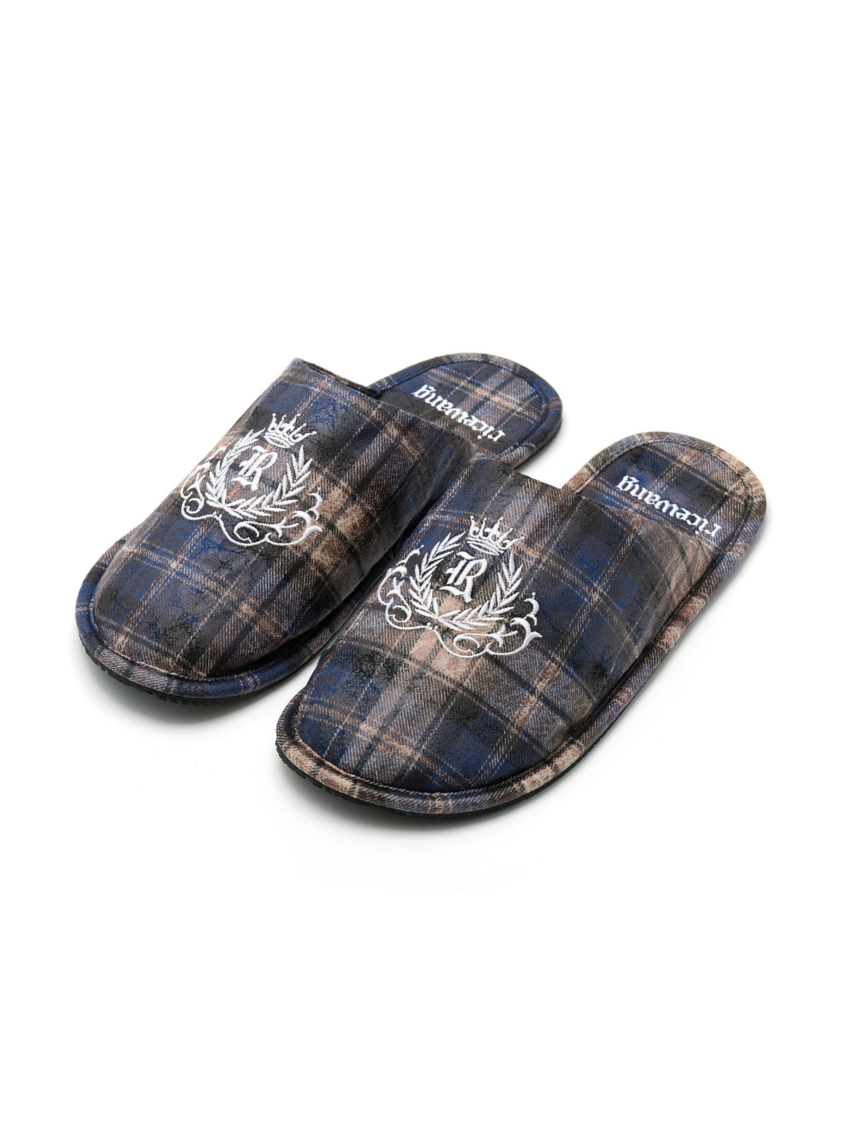 Patch Embroidered Hotel Slippers