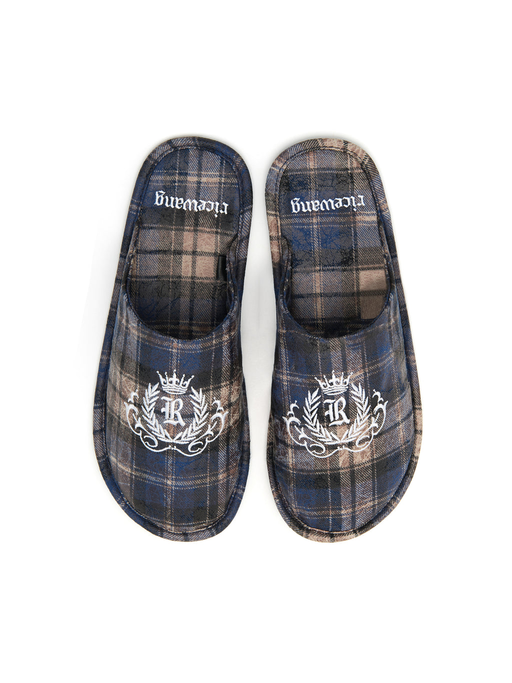 Patch Embroidered Hotel Slippers