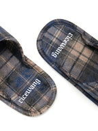 Patch Embroidered Hotel Slippers