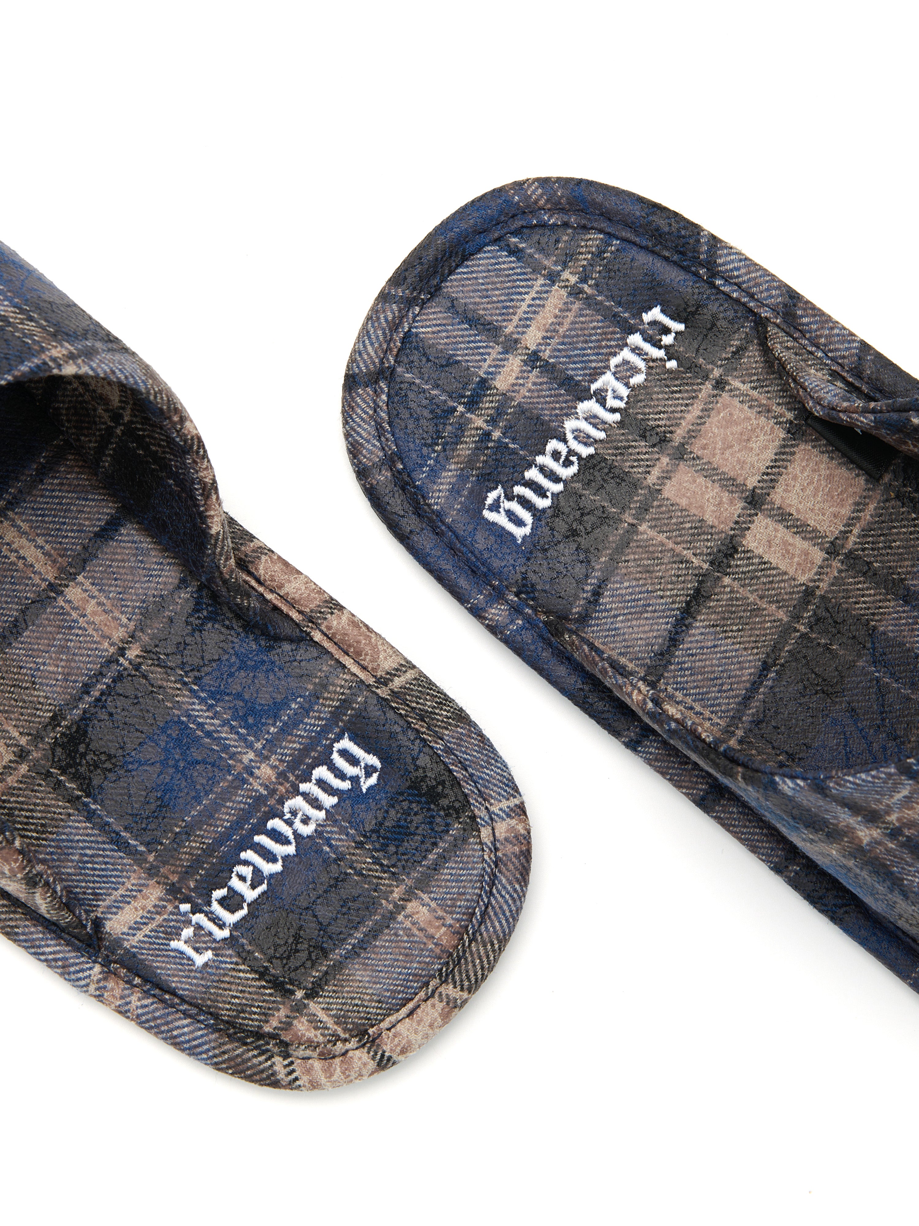 Patch Embroidered Hotel Slippers