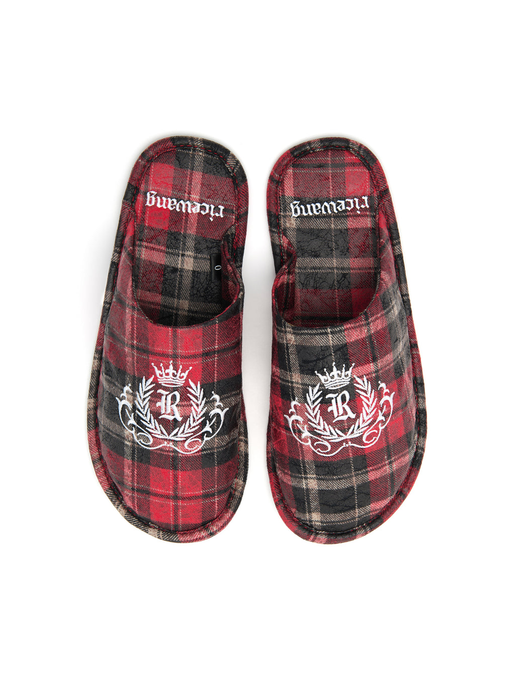 Patch Embroidered Hotel Slippers
