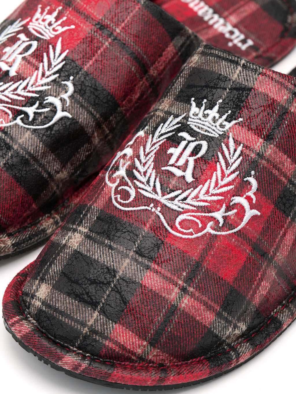 Patch Embroidered Hotel Slippers