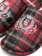 Patch Embroidered Hotel Slippers
