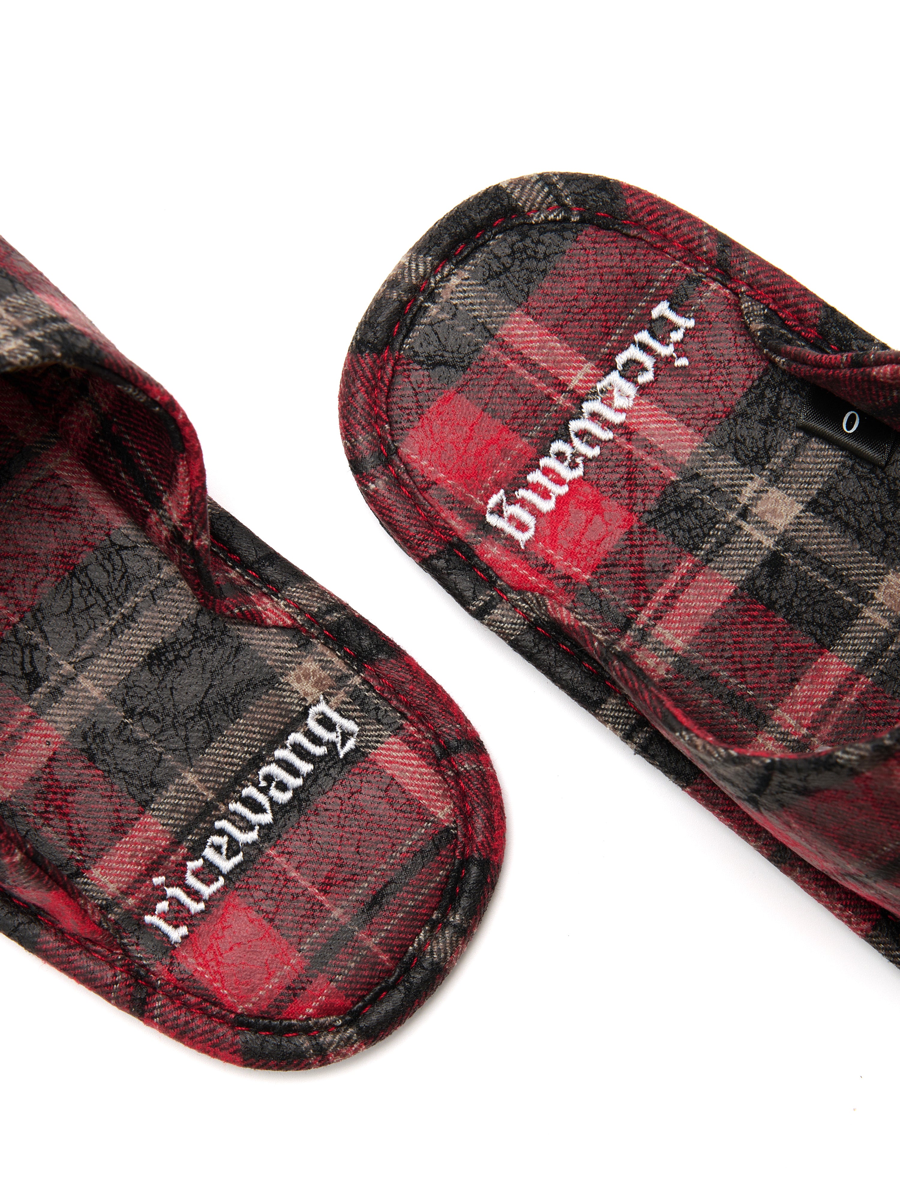 Patch Embroidered Hotel Slippers