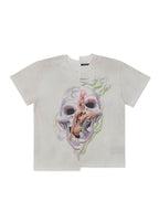 ASYMMETRIC HEART SKULL T-SHIRT